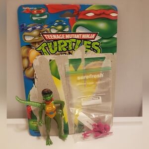 1992 tmnt MONA LISA complete with card and accessories.
